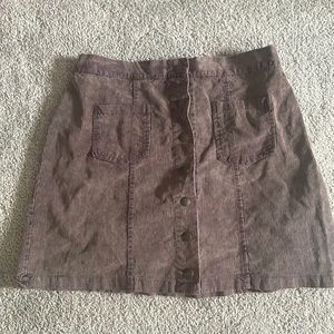 Don’t Ask Why corduroy skirt